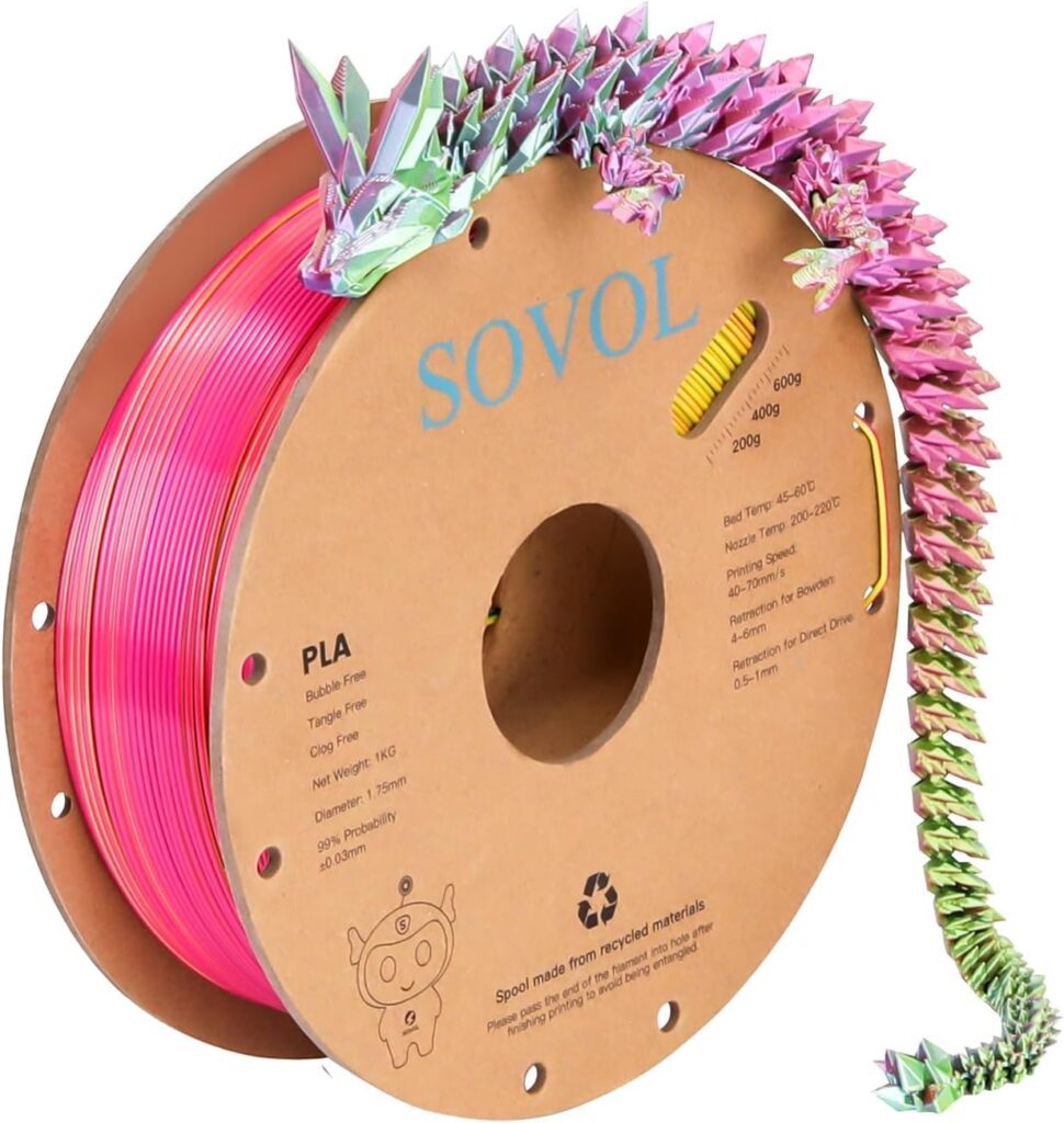 Sovol Silk PLA Filament 