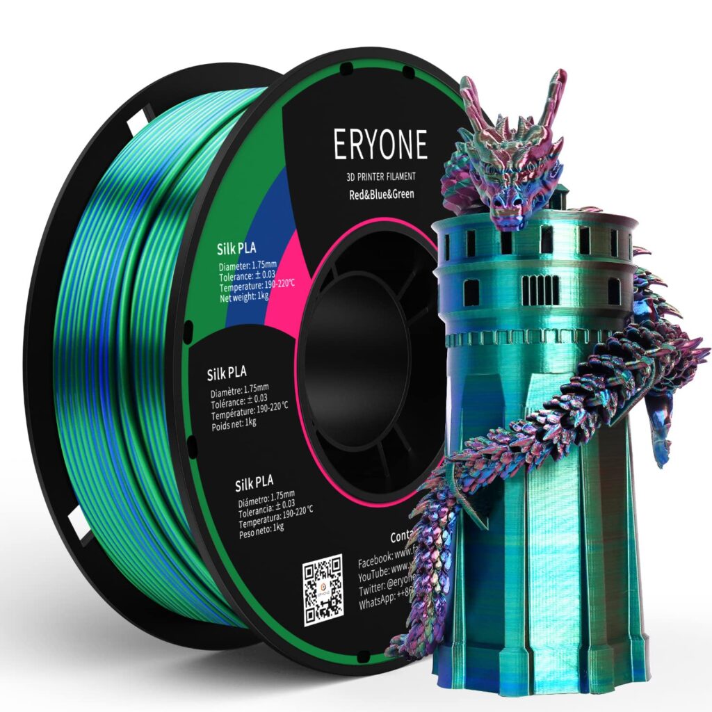 ERYONE Silk PLA Filament